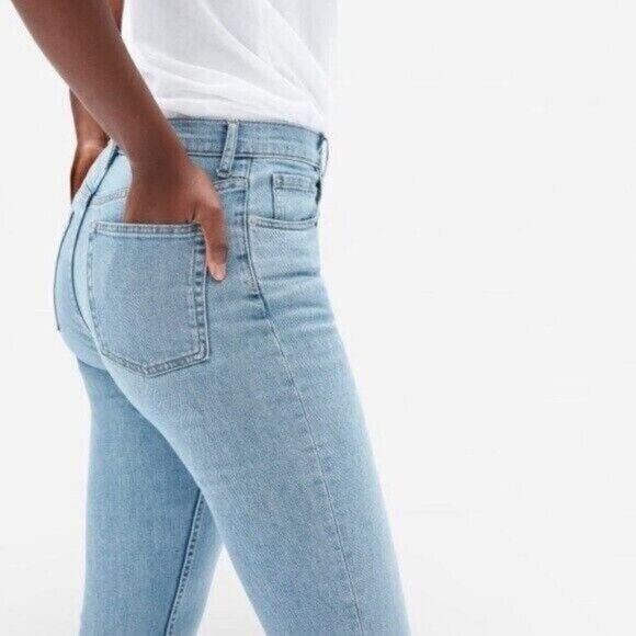 Everlane the cheeky jean light wash Size 24 Pre-owned - Picture 2 of 14